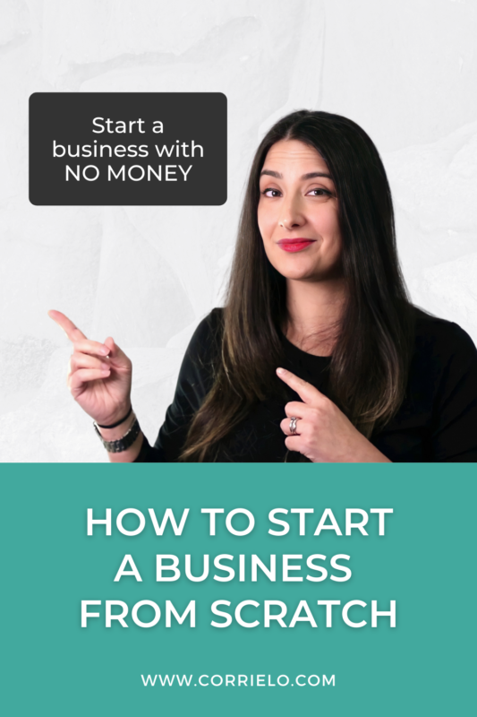 How to start a business from scratch