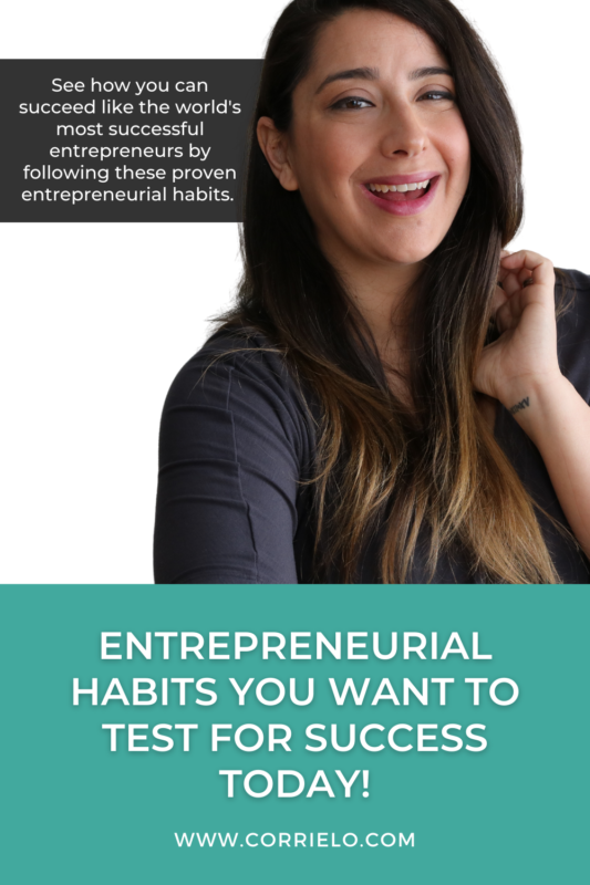 entrepreneur habits