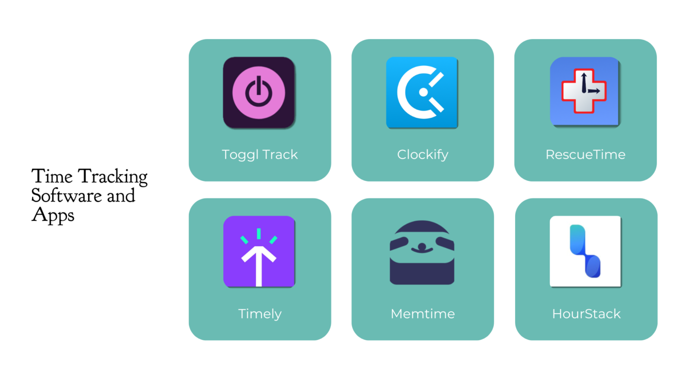 time tracking software and apps
